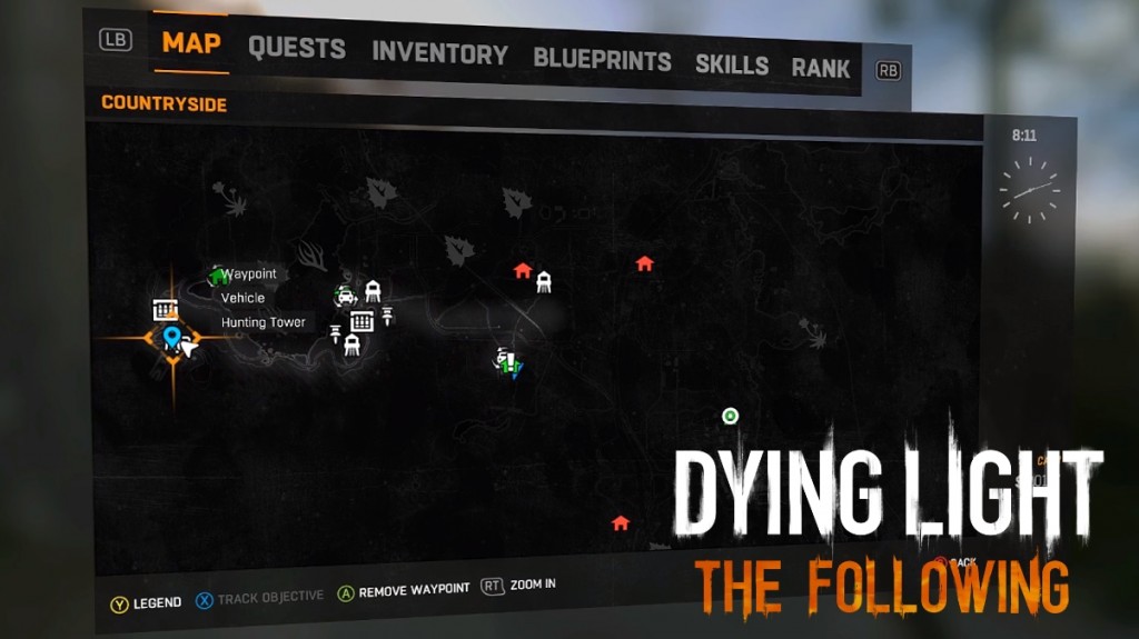 Dying Light The Following Bow Location