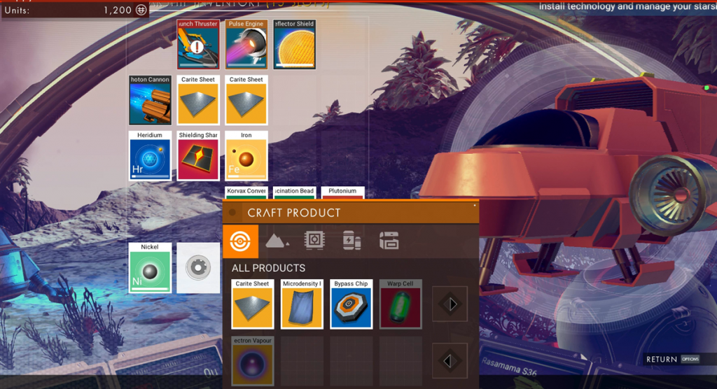 No Man's Sky How to Repair Your Ship - Craft