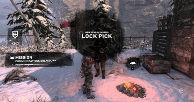 Rise of the Tomb Raider Obtain Lock Pick Guide