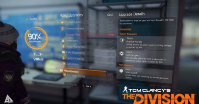 Tom Clancy’s The Division Recalibration Station