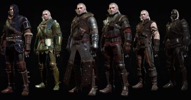 The Witcher 3 Blood and Wine All Armor Sets