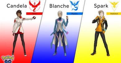 Pokemon Go Team Leaders