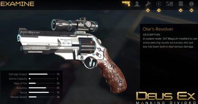 Deus Ex Mankind Divided How to Get Otar's Revolver