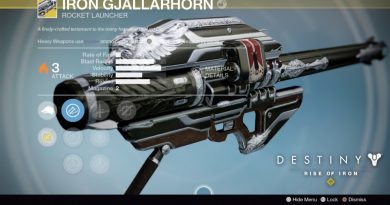 How To Get Exotic Weapons in Destiny Rise of Iron - Iron Gjallarhorn