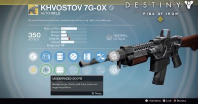 How to Get Khvostov 7G-0X Exotic Weapon in Destiny Rise of Iron