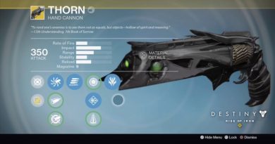 How to Get Thorn Exotic Weapon in Destiny Rise of Iron