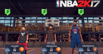 NBA 2K17 Playing MyPark with Friends